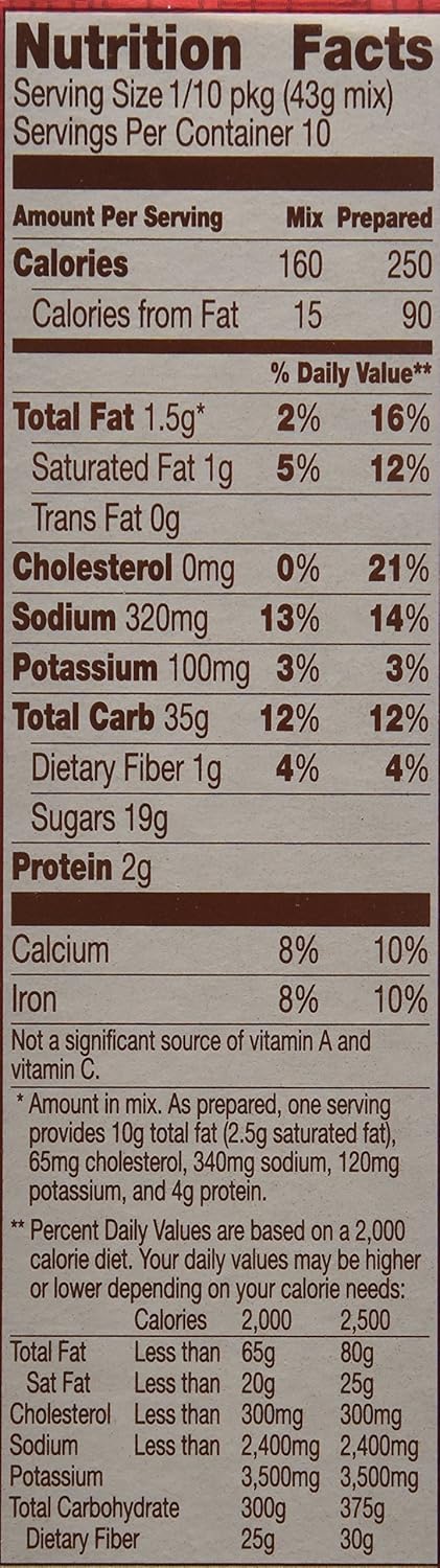 Betty Crocker Super Moist Milk Chocolate Cake Mix (2 Pack