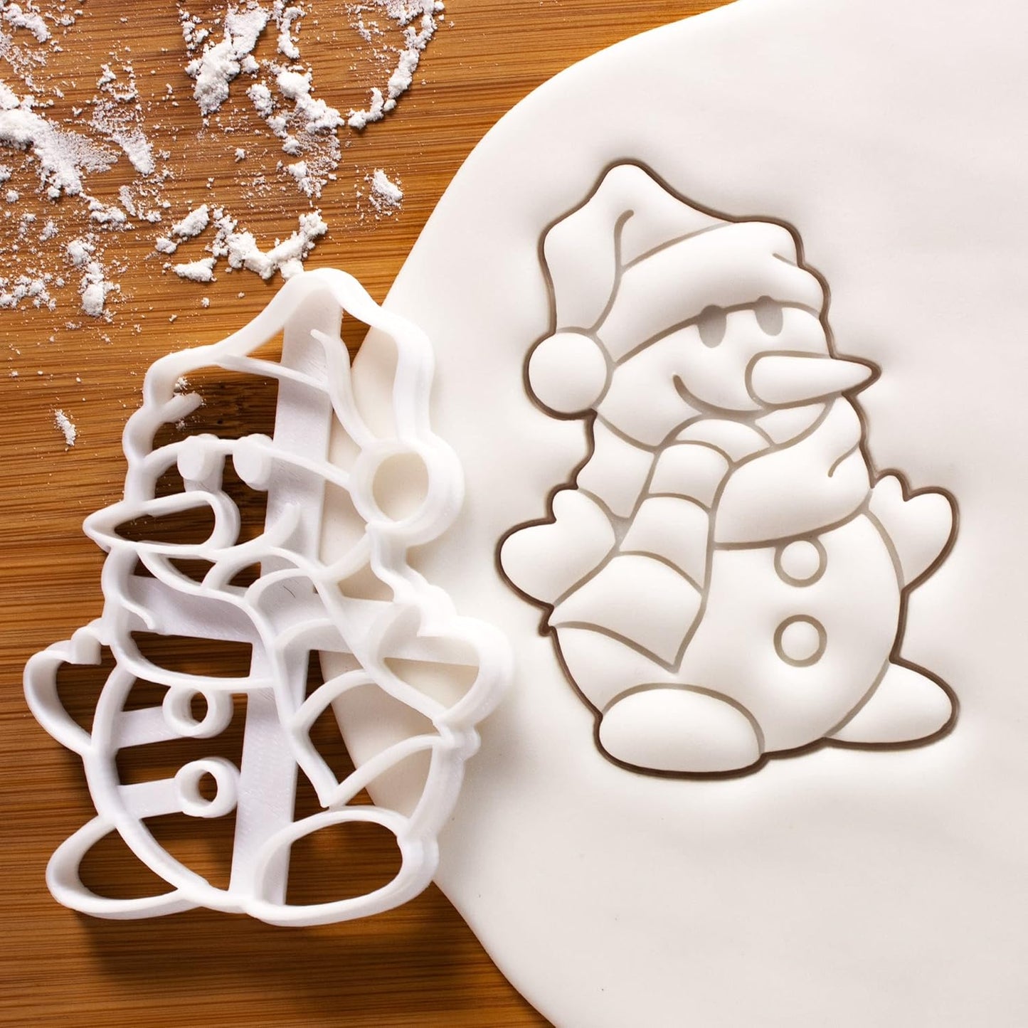 Snowman cookie cutter, 1 piece - Bakerlogy