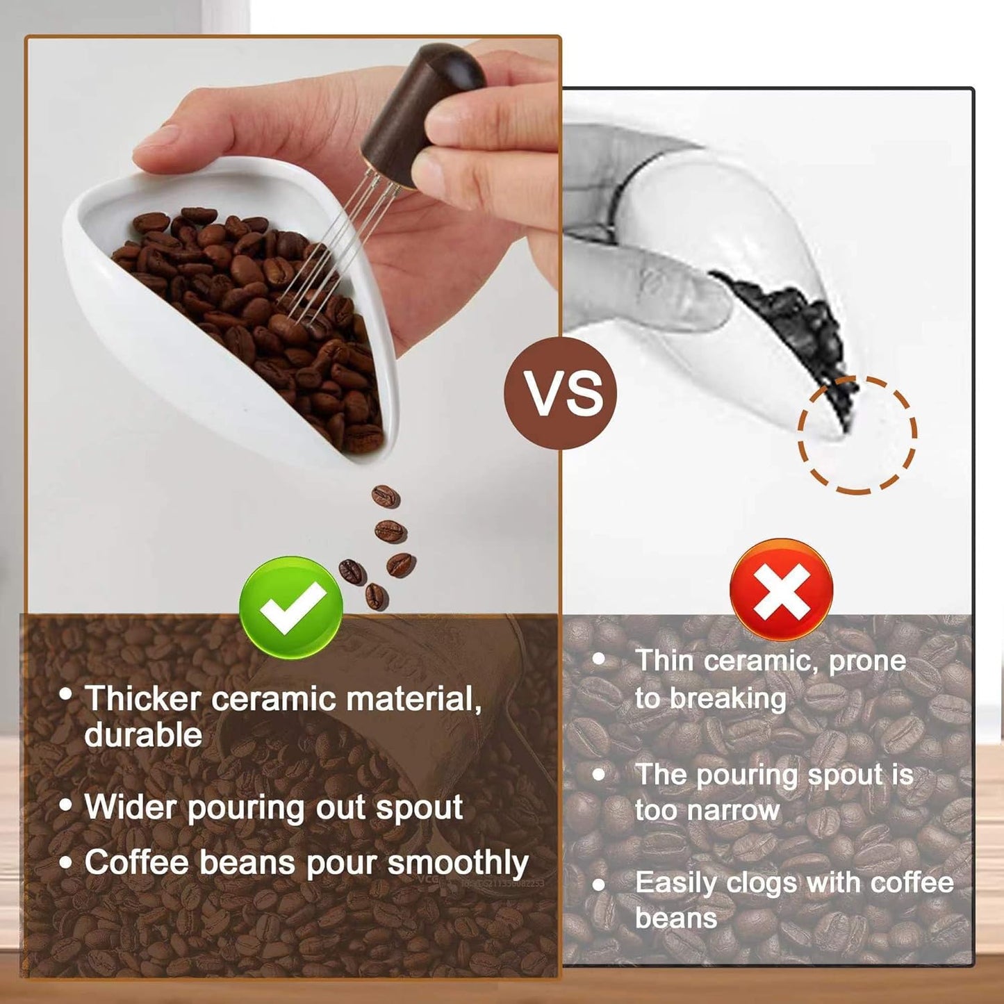 Coffee Bean Dosing Cup and RDT Spray Bottle, Espresso Coffee Stirrer 6 Needles WDT Tool- Coffee Bar Accessories for Coffee Lovers - 3 Pcs