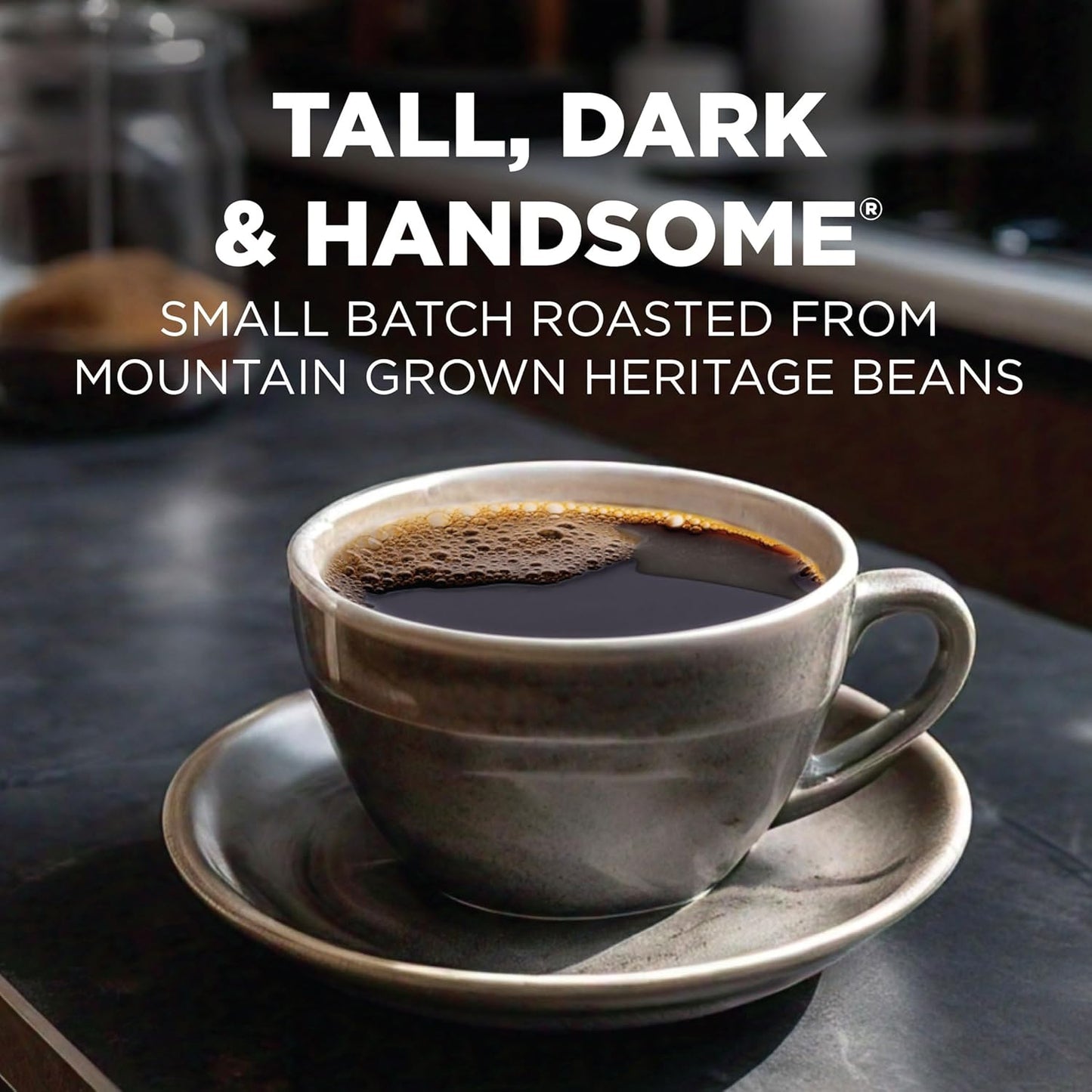 Maud's Dark Roast Coffee Pods, 100ct, Recyclable Single Serve Pods – 100% Arabica Coffee, Compatible with Keurig K Cups Maker