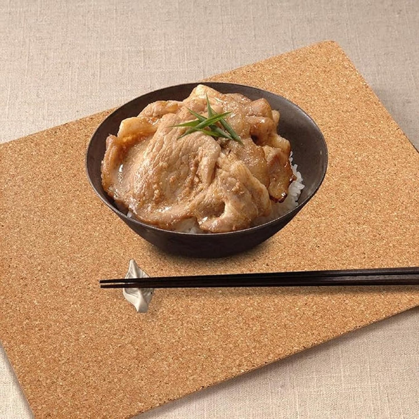 Boao 8 Pack Rectangle Cork Trivets for Hot Dishes 11'' x 8'' x 0.2'' Cork Plant Coasters Placemat Hot Pad Sheet Heat Resistant for Kitchen Countertops Table Pots Pans Restaurant Cafe Wedding Supplies