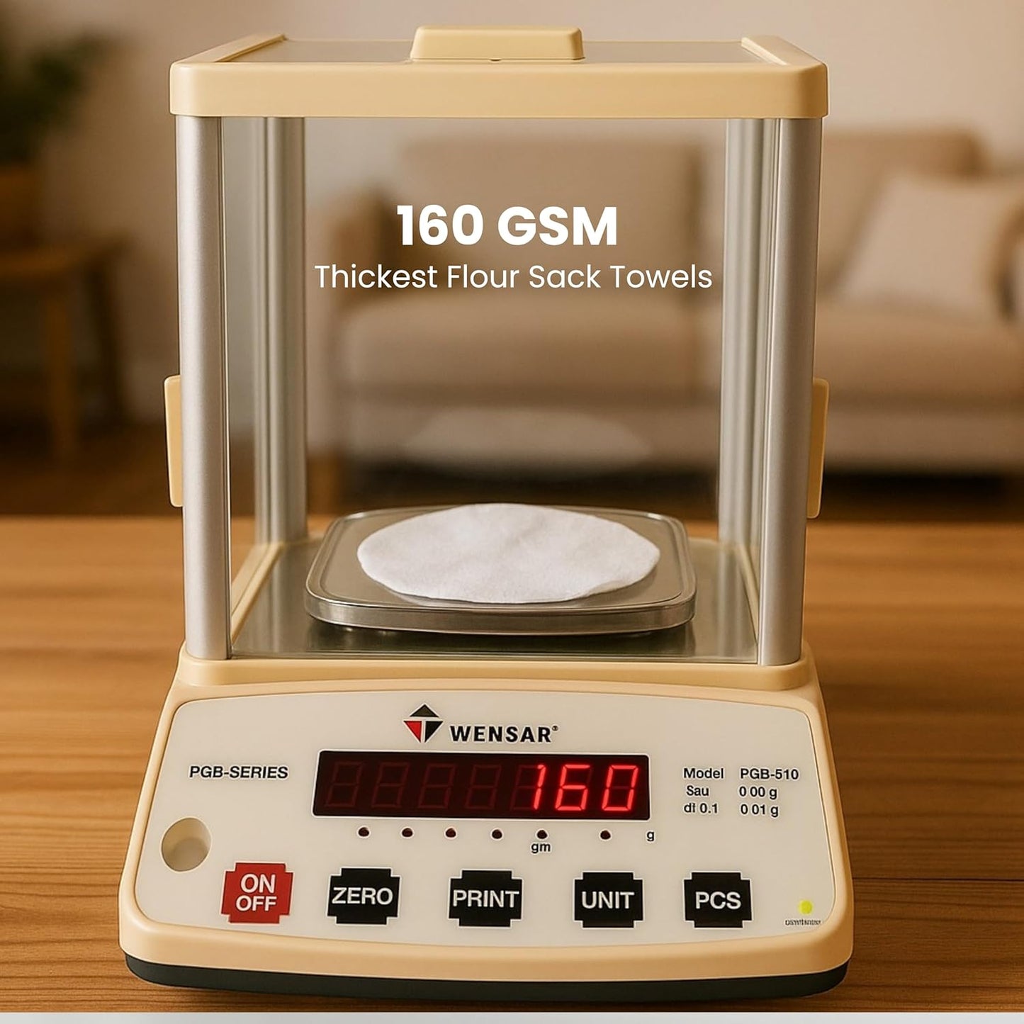 LITO LINEN AND TOWEL Flour Sack Towels - 100% Cotton Tea Towels for Crafts, Dish Towels for Kitchen, Embroidery, Cleaning, Baking (Pack of 3) - 18"x 28"