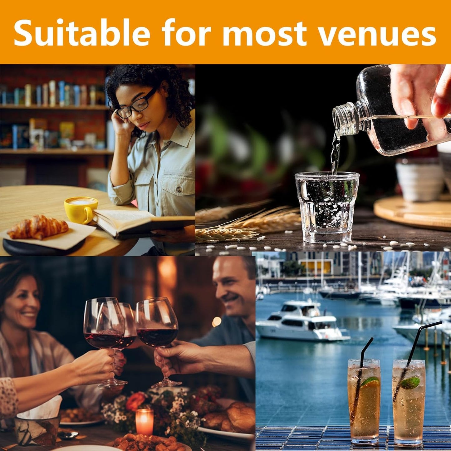 50 PCS Cork Coasters Bulk,Blank Square Cork Coasters DIY Crafts, Non-Slip Heat-Resistant Reusable Coffee Coaster, Suitable for Home Desktop Decoration