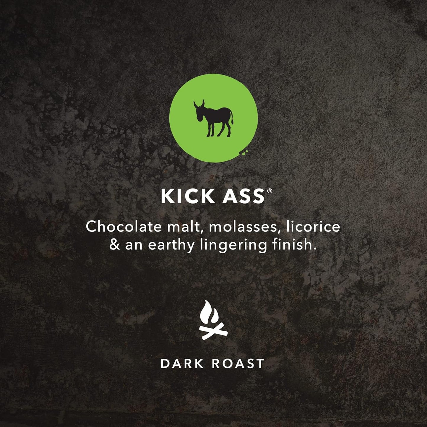 Kicking Horse Coffee Kick Ass, Dark Roast, Ground, Certified Organic, Fairtrade, Kosher, Black, 284 g, Pack of 6