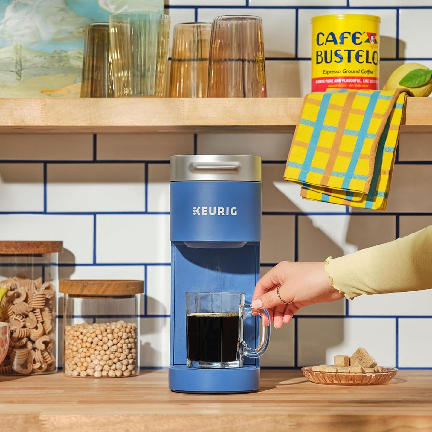 Café Bustelo Medium Roast Coffee, 10 Ct. K-Cup pods (Pack of 6)