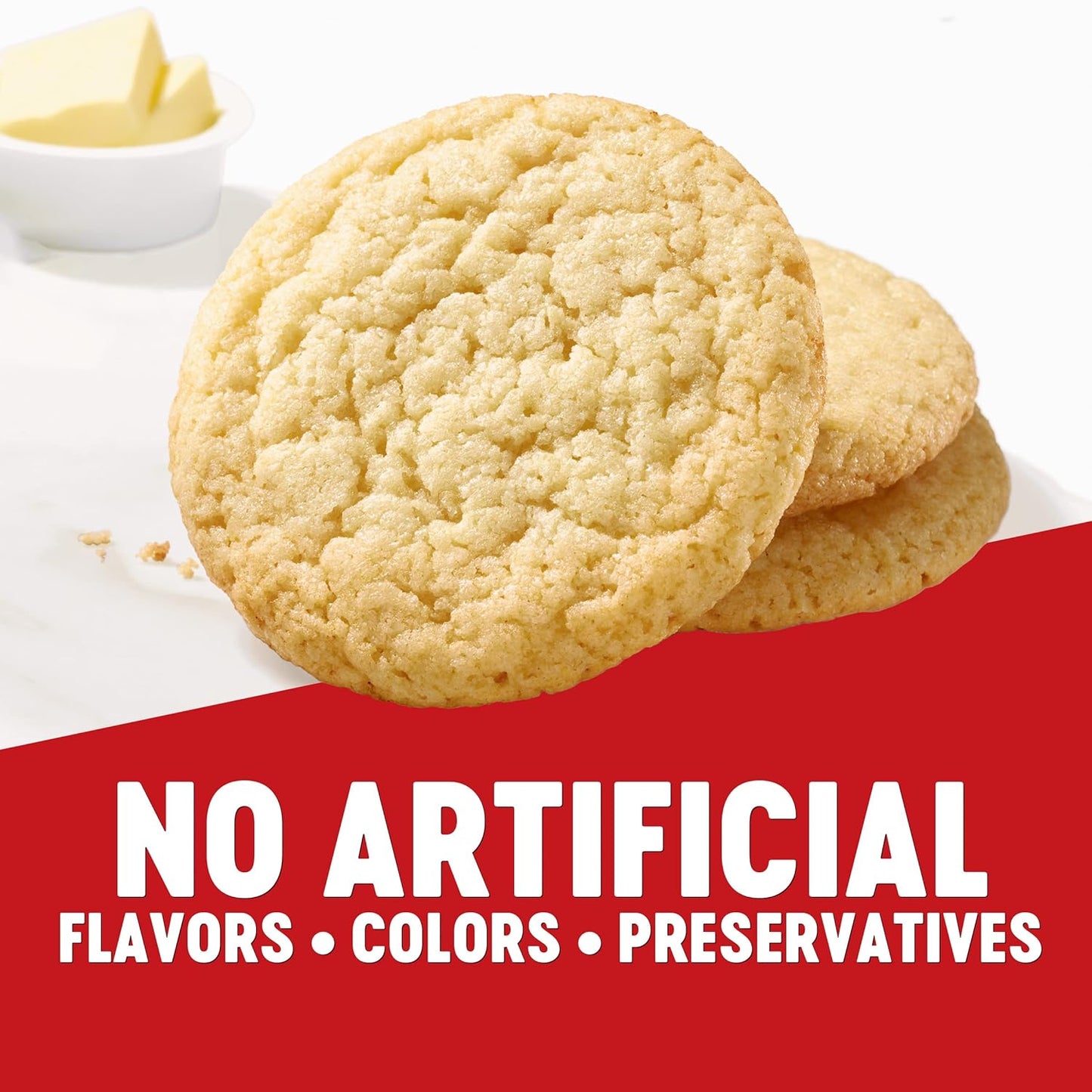 Krusteaz Cookie Mix, Butter Vanilla Sugar Cookie Mix, 14 Ounce Box (Pack of 6)