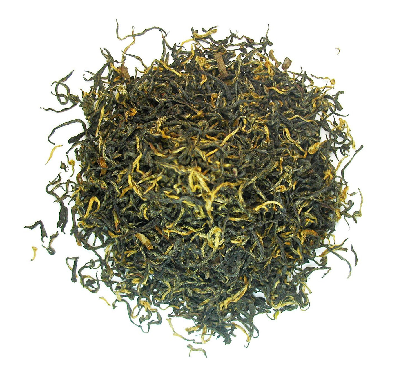 Greenhilltea,Organic Golden Monkey Black Tea Premium Loose leaf Tea Fujian Black Tea 3 oz