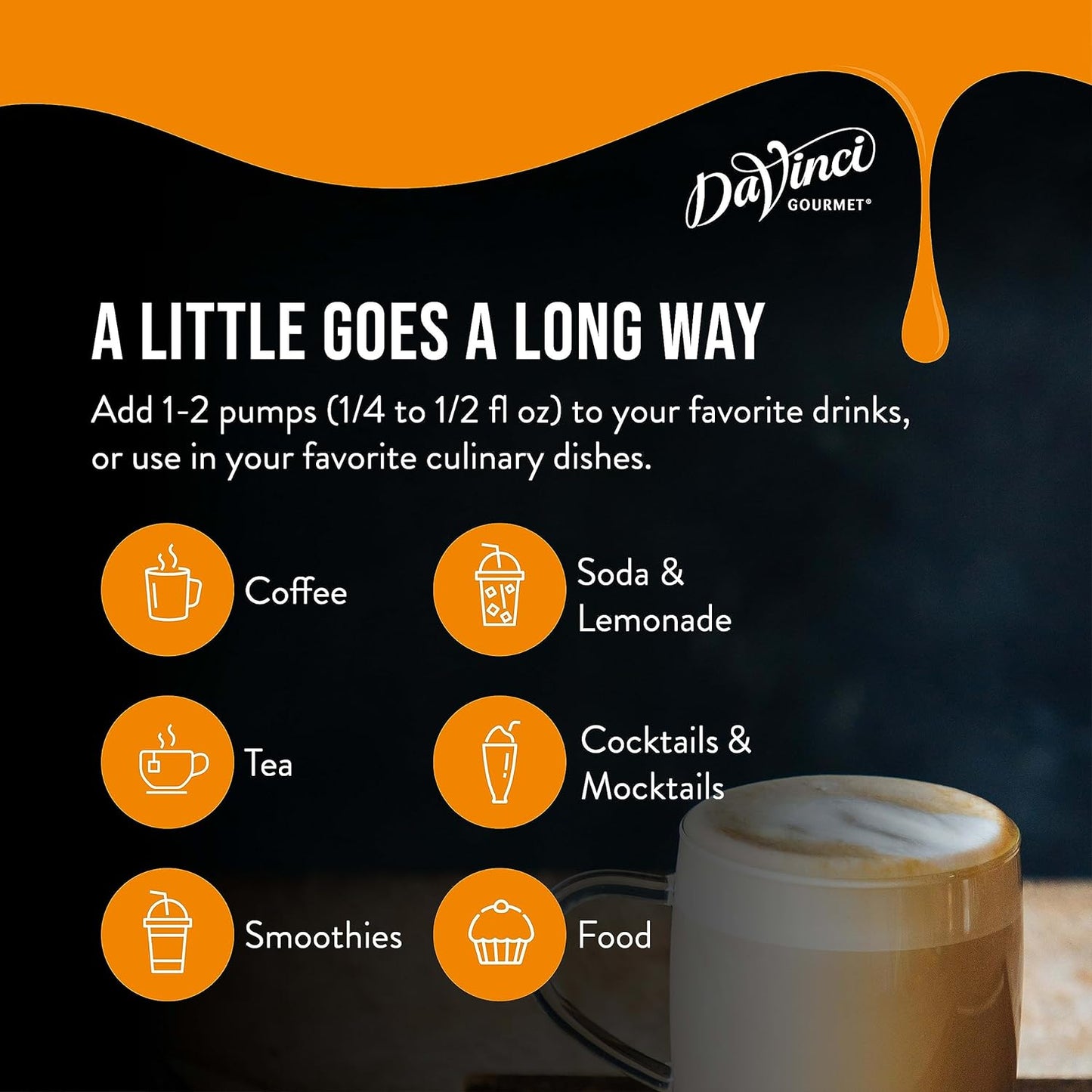 DaVinci Gourmet Classic Original Hazelnut Syrup, 25.4 Fluid Ounces (Pack of 1)