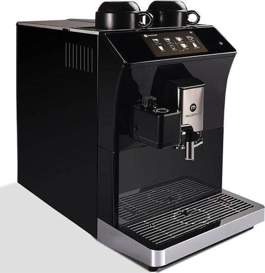 Mcilpoog ws-203 fully Automatic Espresso Coffee Machine, 1300W, 16 Drink Types, 19 Bar Pump, 1.7L Water Tank