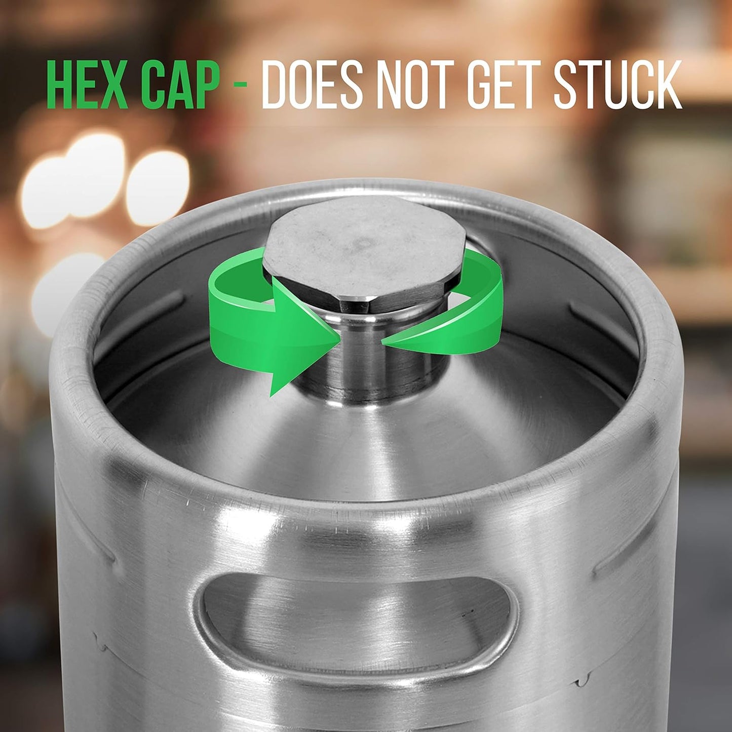 NutriChef Nitro Cold Brew Coffee Maker - Home Brew Coffee Keg, Nitrogen Coffee Machine Dispenser System w/ Pressure Relieving Valve Kit & Stout Creamer Faucet, Stainless steel - NutriChef NCNTROCB10