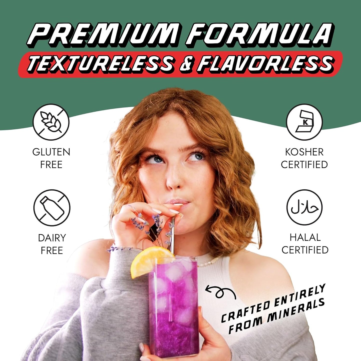 MONÉGASQUE Emerald Green Edible Glitter for Drinks 10g – Green Edible Glitter for Cakes & Cocktails – Halloween Food Coloring Spray for Cake Decorations – Drink Shimmer Powder – Cake Sprinkles