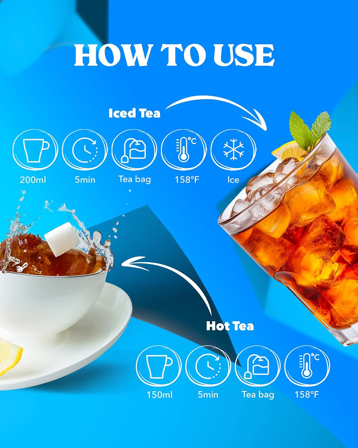 LOVARE 1001 Nights Tea Bags 64 g - Made in Ukraine - Classic Black and Sencha Green Flavored Tea Blend - Tea Bags Individually Wrapped - Gift Box Sets for Tea Lovers (32 Tea Bags x 2 g Each)