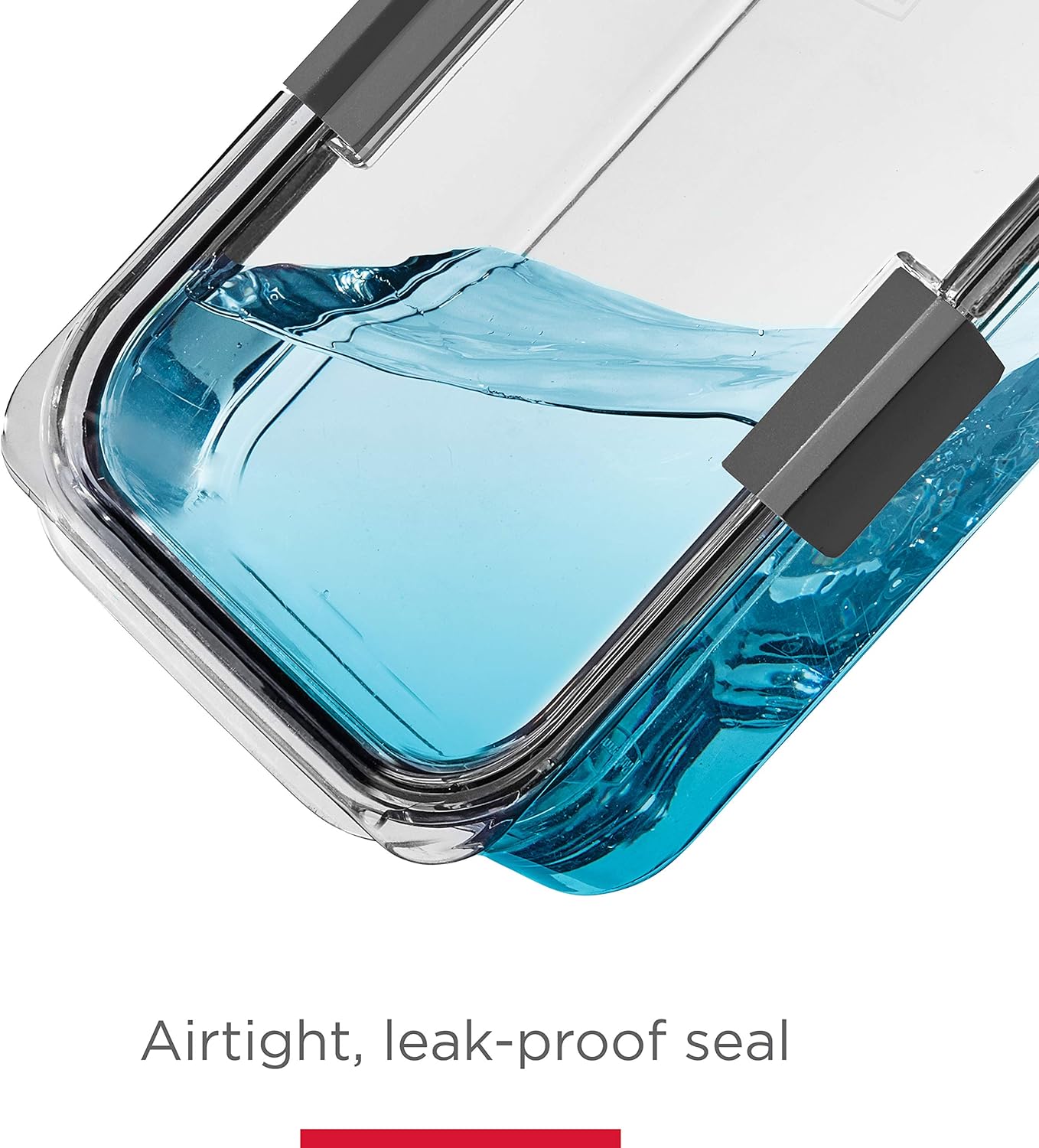 Rubbermaid Brilliance BPA-Free Food Storage Containers Multi Pack, 1.3 Cup Plastic Containers with Lids, 5 Pack, Leak Proof, Microwave & Dishwasher Safe