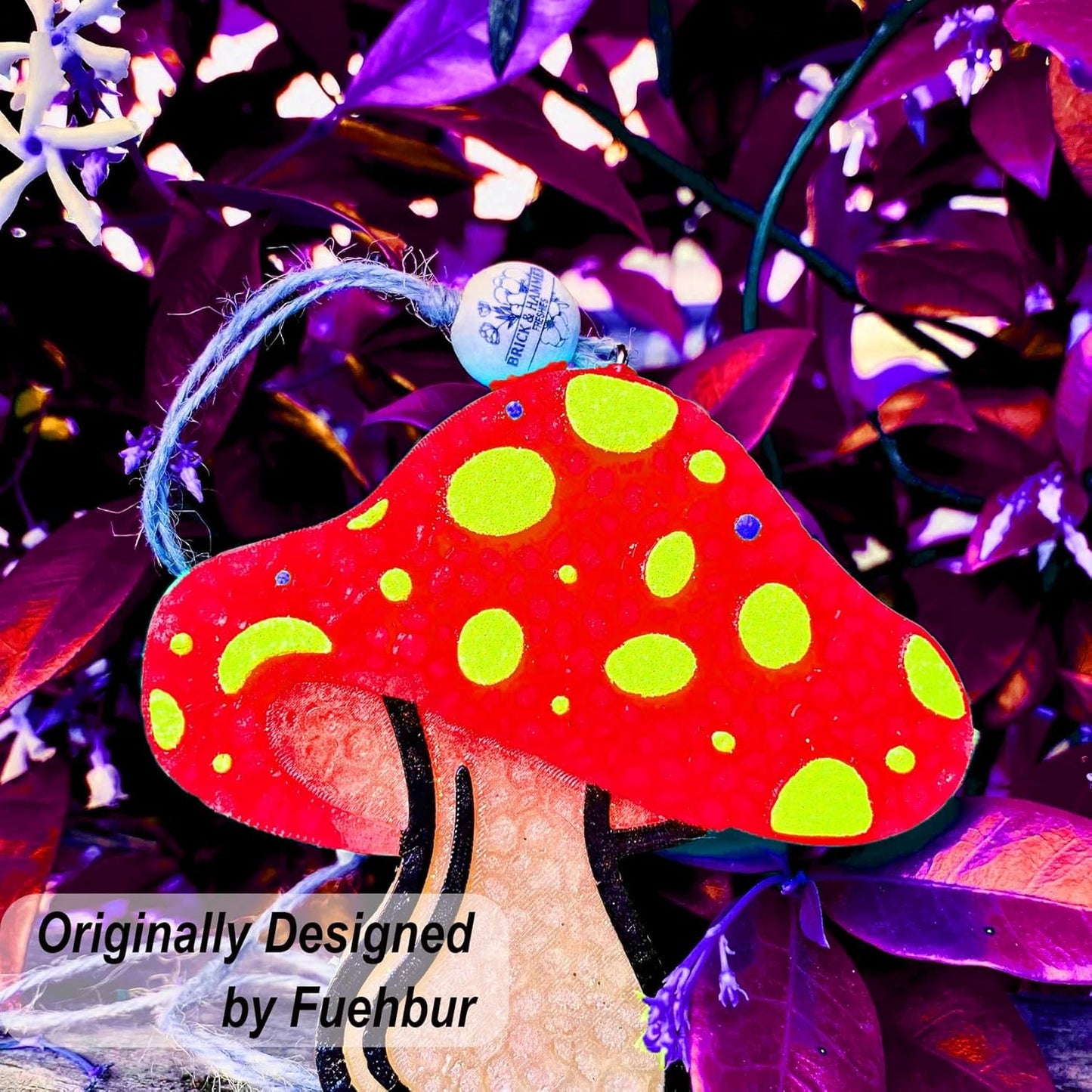 【300+ Design Optional】 Fuehbur Mini Mushroom Car Freshies Mold- Air Freshie - Aroma Bead Freshener-Epoxy Resin - Candle Soap Mold Silicone Mould【Upgraded Thickened Material】- Medium Size