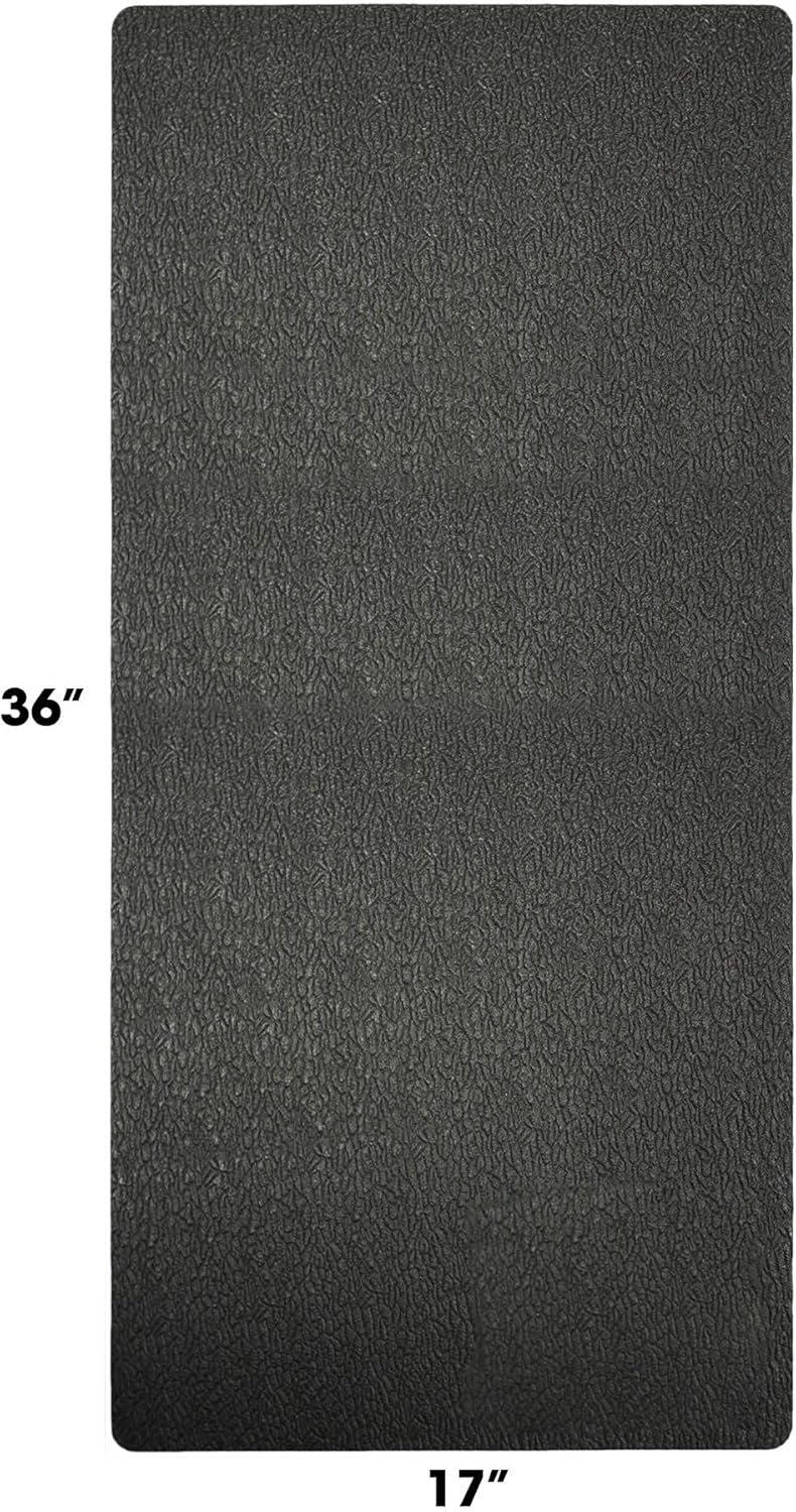 Cottage Mills Stay-in-Place Machine Mat - 17" x 36" - Calms Vibration and Dampens Noise. Made in USA.