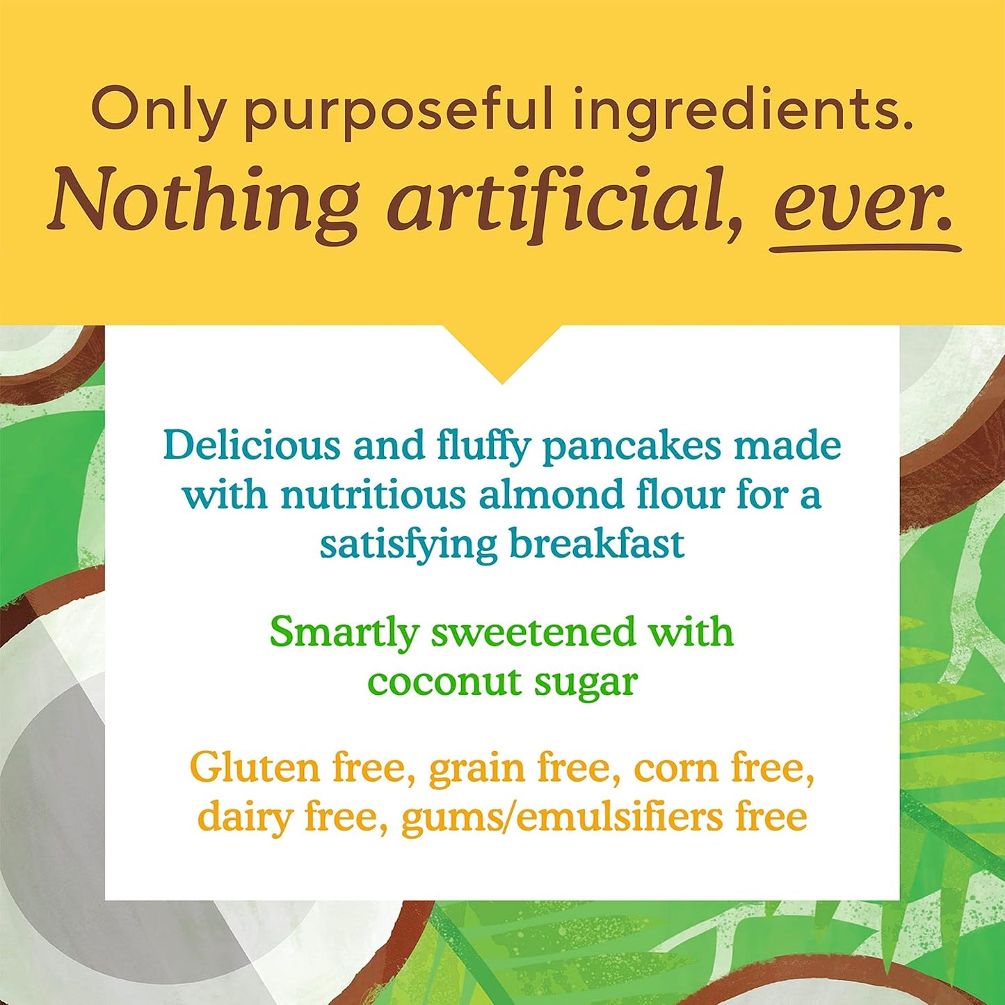 Simple Mills Almond Flour Pancake Mix & Waffle Mix, Gluten Free, Made with whole foods, (Packaging May Vary), 10.7 Ounce (Pack of 1)