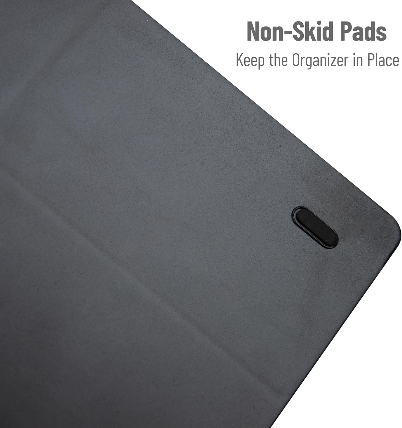 Mind Reader Cup and Condiment Station, Countertop Organizer, Coffee Bar, Kitchen, Stirrers, 17.875"L x 9.5"W x 6.625"H, Black