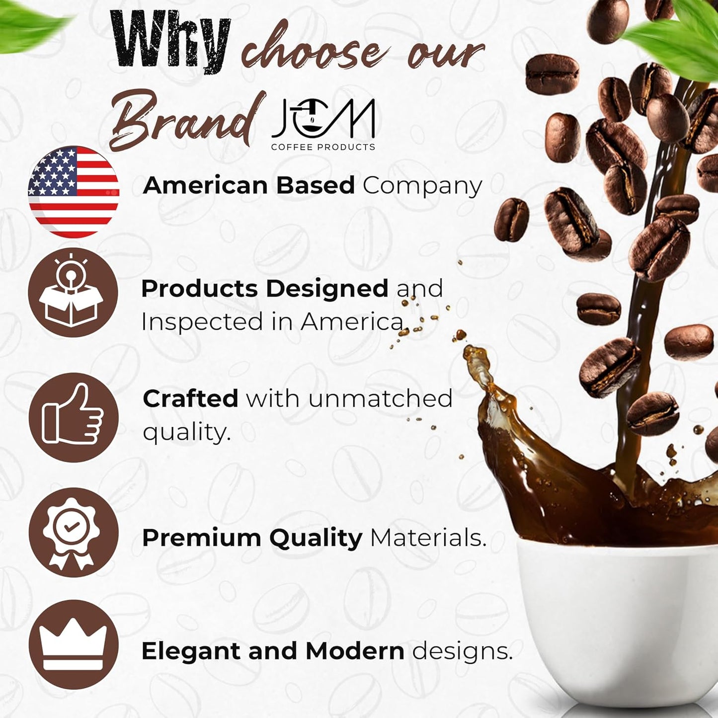 Espresso Knock Box & Tamping Station - Coffee Organizer Box for 51-54mm Tamper, Distributor, Portafilter Accessories - Includes Cleaning Brush