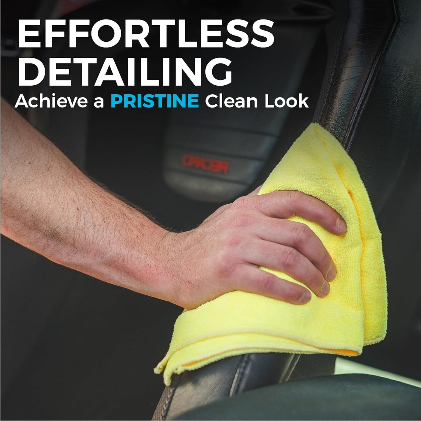 The Rag Company - All-Purpose Microfiber Terry Cleaning Towels - Commercial Grade, Highly Absorbent, Lint-Free, Streak-Free, Kitchens, Bathrooms, Offices, 300gsm, 12in x 12in, Lavender (12-Pack)