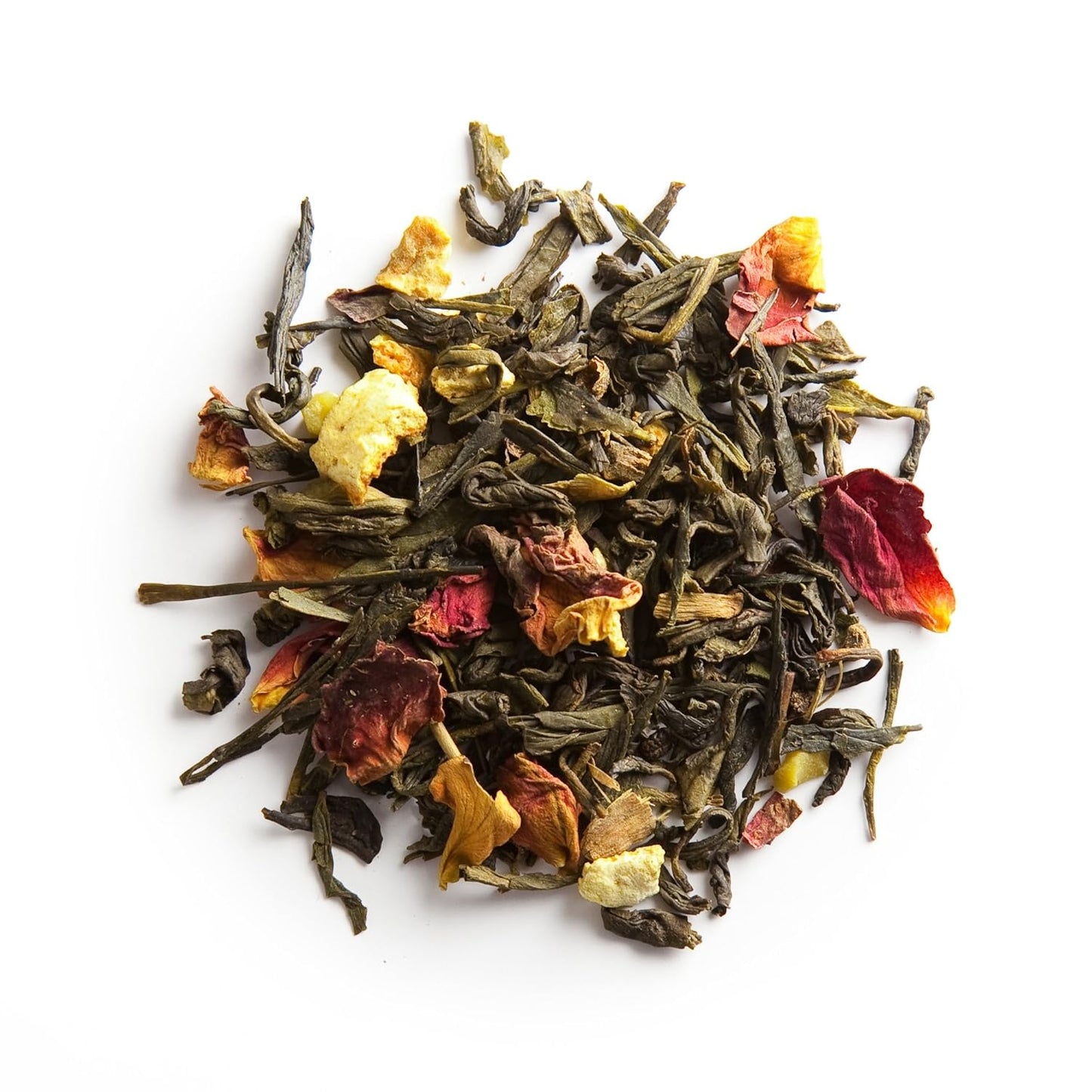 Palais des Thés - N°25 Green Tea - Holiday Blend with Citrus, Rose, Almond, and Spices - 3.5oz Loose Leaf Metal Gift Tin, Serves 20-25 Cups