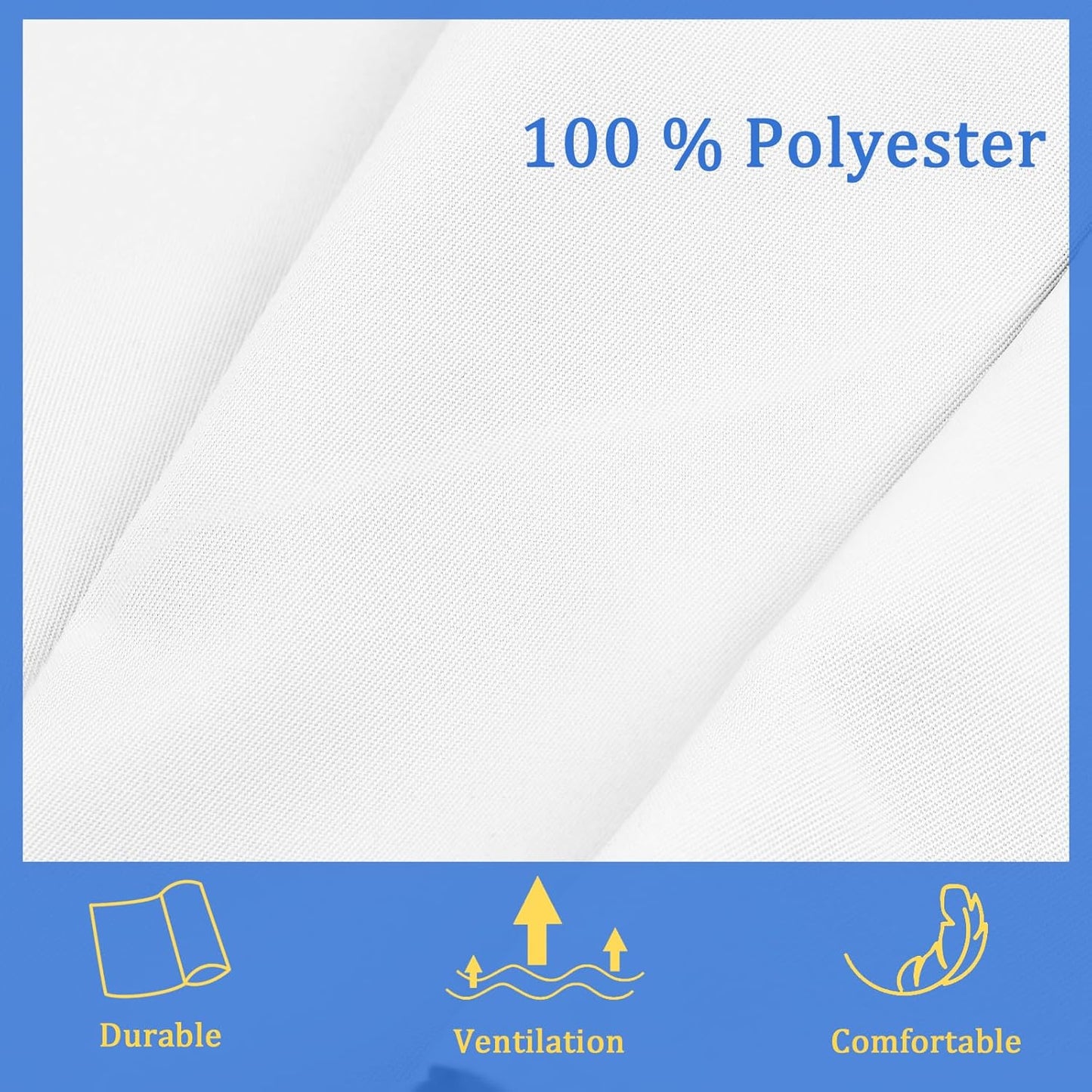 4 Pack Chef Apron, Adjustable Apron with 2 Pockets, Unisex Personalised Apron for Cooking, Kitchen, Restaurant