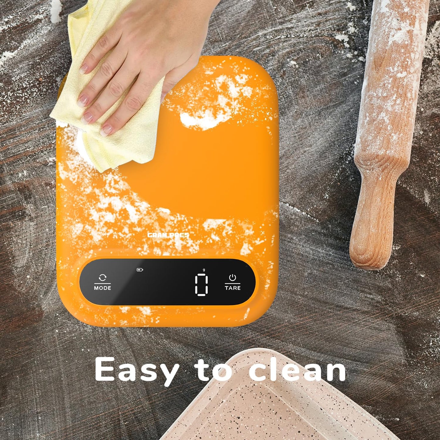 Digital Food Scale 11lb/0.01oz, Kitchen Scales Digital Weight Grams and Oz for Weight Loss, Baking and Cooking,LED Display