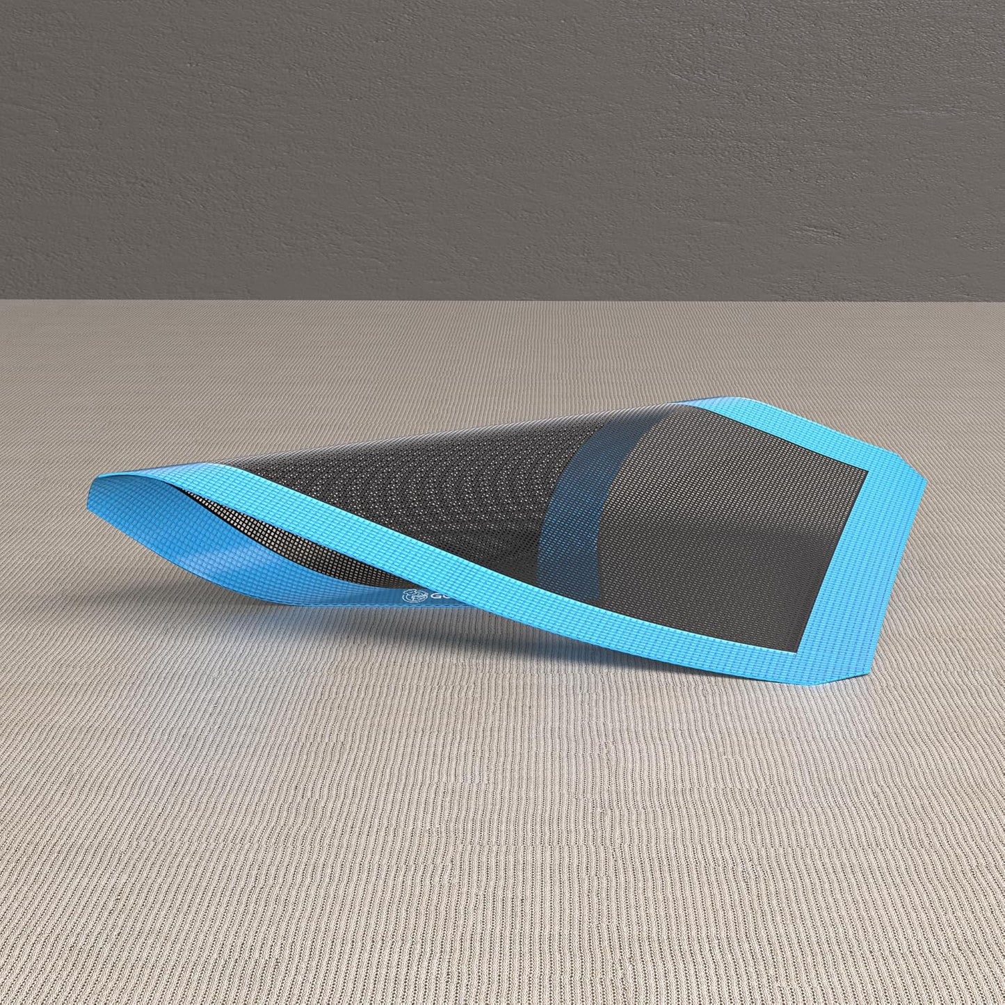 GUY DREAM Pack of 4 Perforated Silicone Baking Mats - 1 Choux, 1 Eclair, 1 Blank for Cookies, 1 10'' Round for Pizza - Non-Stick Reusable Oven Liner 11-4/5" x 15-3/4"