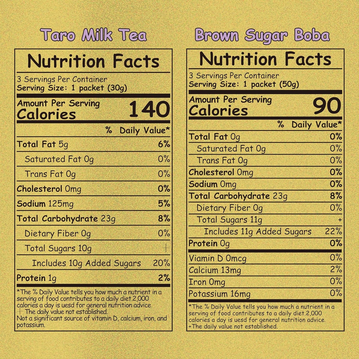 Boba Moo Mini Premium Boba Tea Kit With Taro Milk Tea Flavor - Only 10,000 Kits Yearly, Small Batch Bubble Tea Kit With Exceptional Taste & Chewiness, Vegan, Lactose-Free, 3 Servings