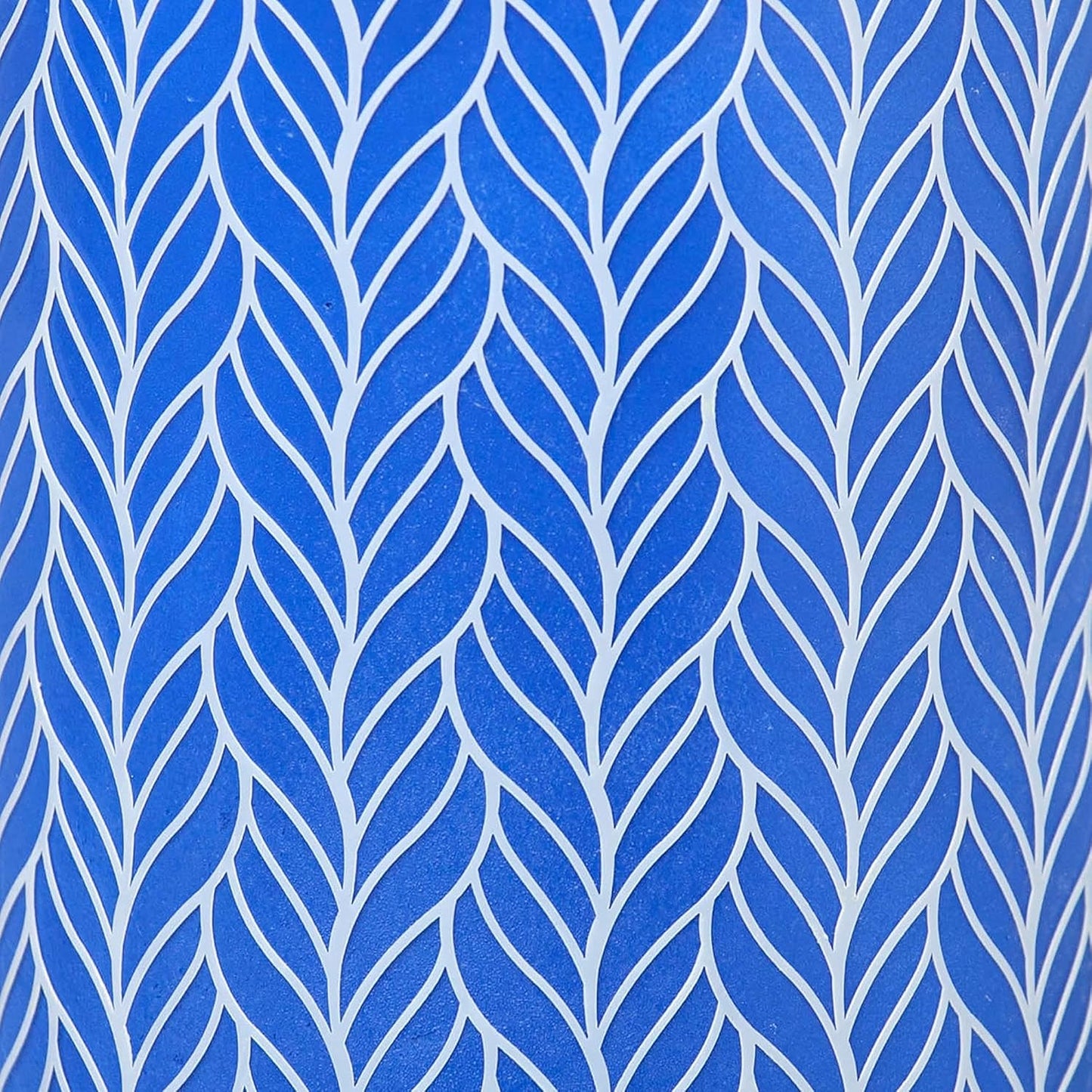 Cake Baking Stencil - Seamless Delicate Pattern for Decorating Tall Double Barrel Cake to Use with Buttercream, Royal Icing, Ganache, Paint, Airbrush (BRIDA)