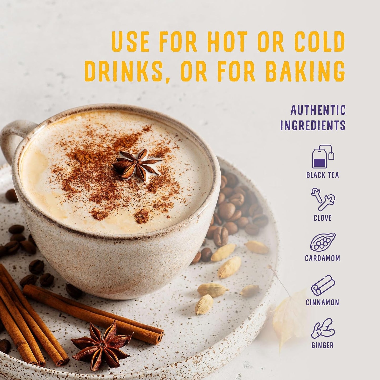 Oregon Chai Vanilla Chai Tea Latte Mix, 10 Ounces (Pack of 1)