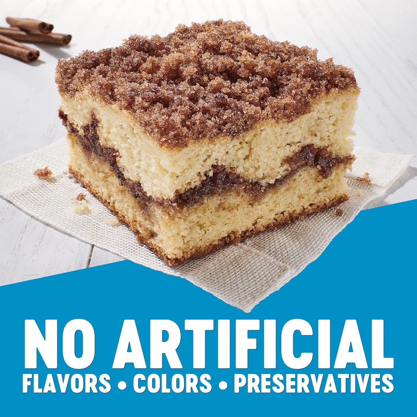 Krusteaz Gluten Free Baking Mix, Cinnamon Swirl Crumb Cake & Muffin Mix, 12-Ounce Box (Pack of 12)