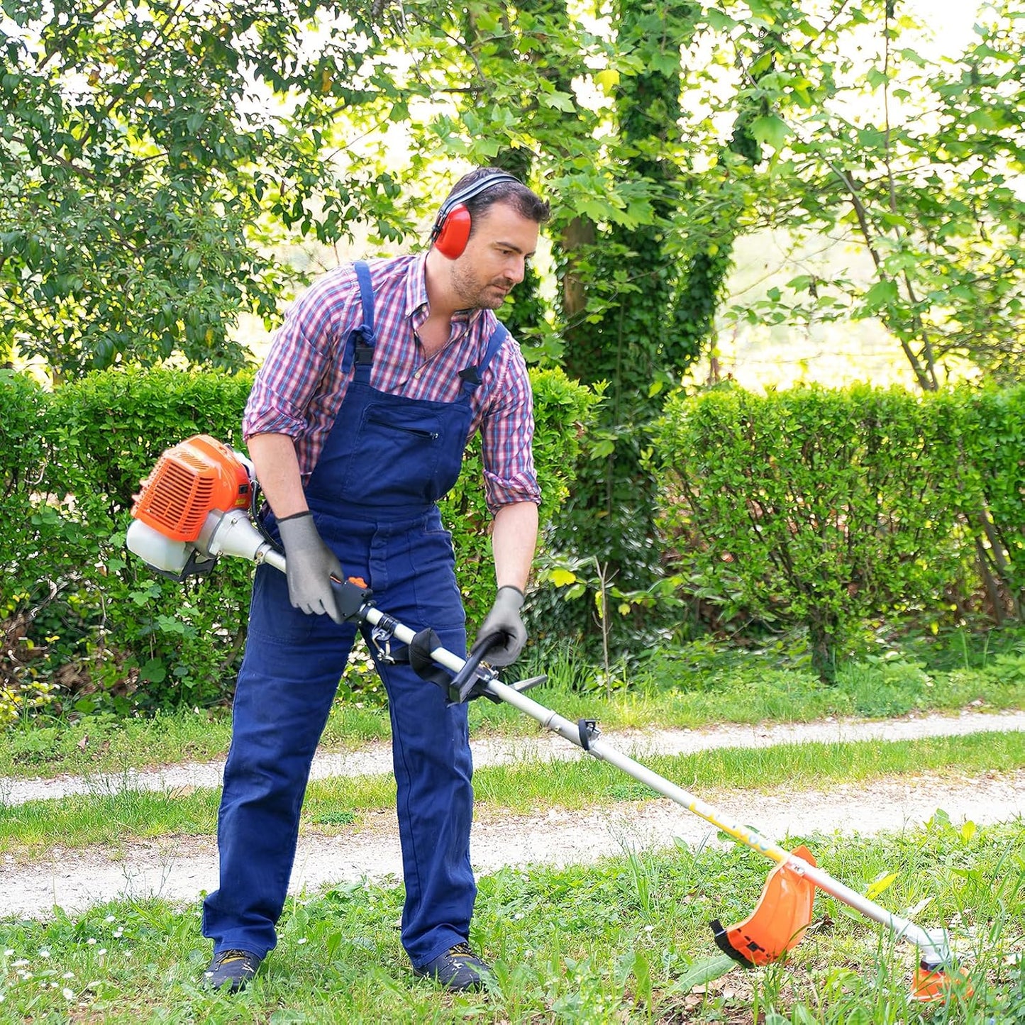 Kebada W1 Work Gloves for Men and Women, Working Gloves with Grip,12 Pairs Thin Mechanic Gloves,PU Coating on Palm & Fingers,Breathable Mens Gardening Gloves,Gray Small