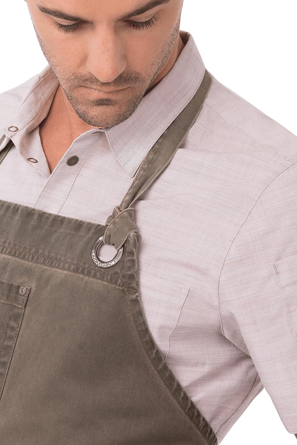 Chef Works Unisex Dorset Bib Apron